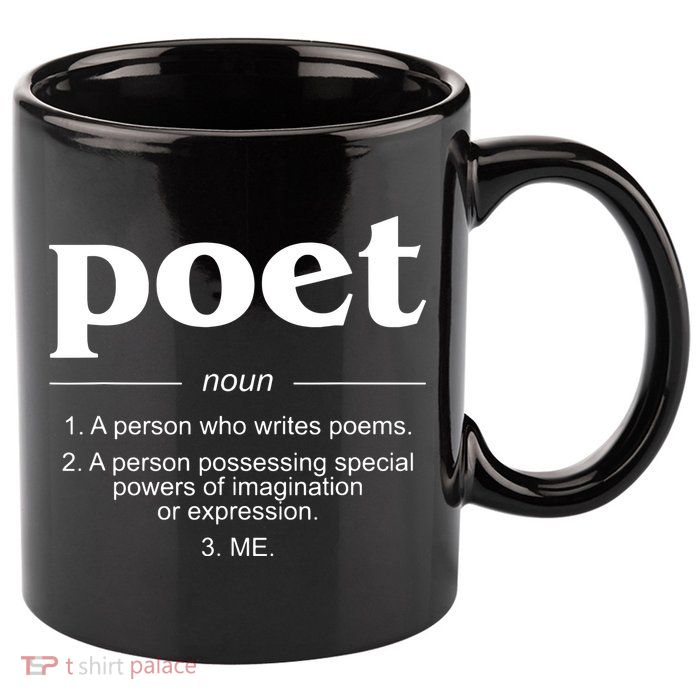 Poet Poet Definition 11oz C Handle Ceramic Mug