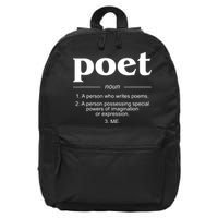 Poet Poet Definition 16 in Basic Backpack