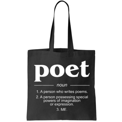 Poet Poet Definition Bag