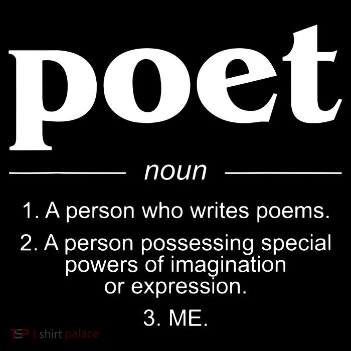 Poet Poet Definition Poster
