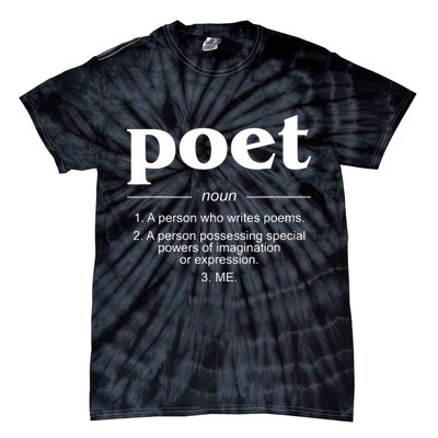 Poet Poet Definition Tie-Dye T-Shirt