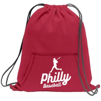 Phillies Philly Dancing On My Own Philadelphia Baseball Sweatshirt Cinch Pack Bag