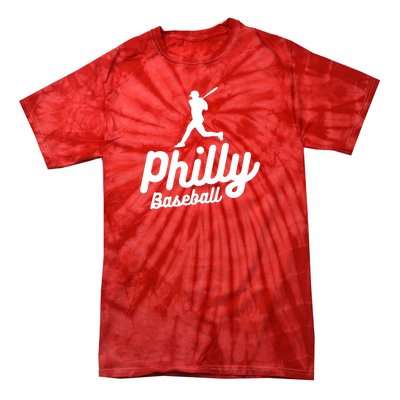 Phillies Philly Dancing On My Own Philadelphia Baseball Tie-Dye T-Shirt