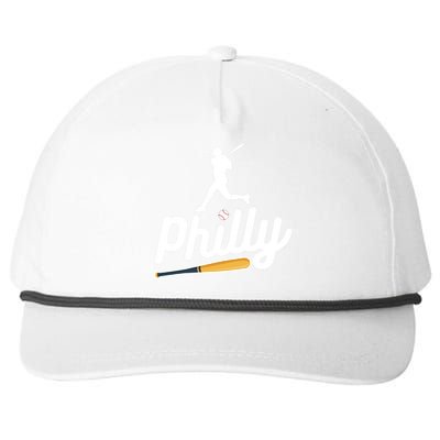 Phillies Philly Dancing On My Own Philadelphia Baseball Snapback Five-Panel Rope Hat