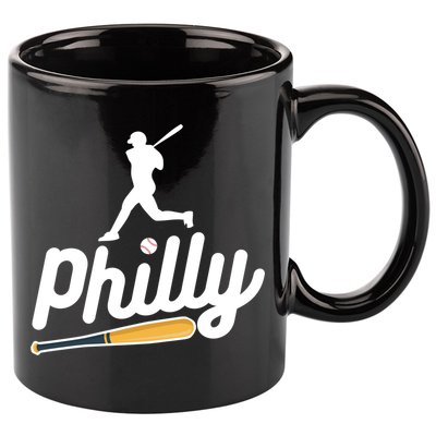 Phillies Philly Dancing On My Own Philadelphia Baseball 11oz C Handle Ceramic Mug