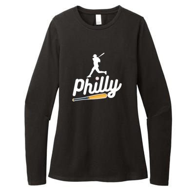 Phillies Philly Dancing On My Own Philadelphia Baseball Womens CVC Long Sleeve Shirt