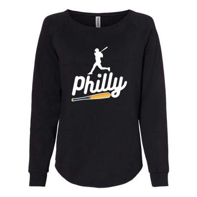 Phillies Philly Dancing On My Own Philadelphia Baseball Womens California Wash Sweatshirt