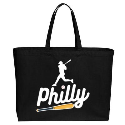 Phillies Philly Dancing On My Own Philadelphia Baseball Cotton Canvas Jumbo Tote