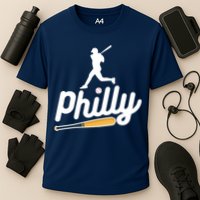 Phillies Philly Dancing On My Own Philadelphia Baseball Cooling Performance Crew T-Shirt