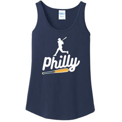 Phillies Philly Dancing On My Own Philadelphia Baseball Ladies Essential Tank