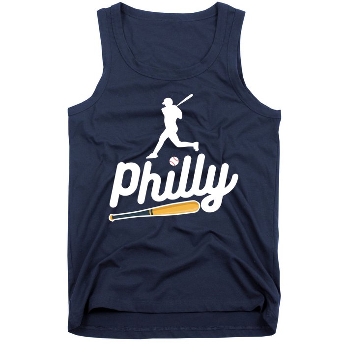 Phillies Philly Dancing On My Own Philadelphia Baseball Tank Top