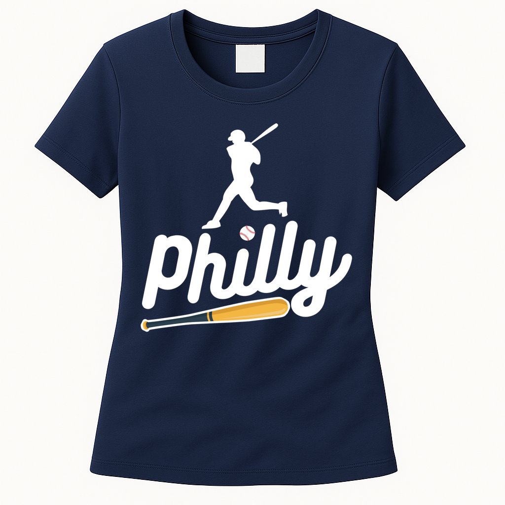 Phillies Philly Dancing On My Own Philadelphia Baseball Womens T-Shirt