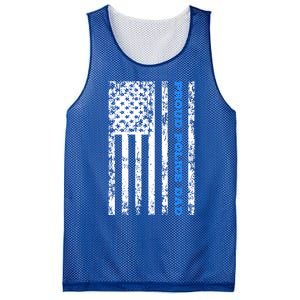 Proud Police Dad Cute Gift Mesh Reversible Basketball Jersey Tank