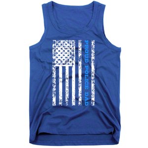 Proud Police Dad Cute Gift Tank Top