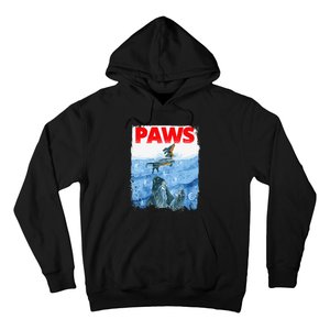 Paws Paw Dachshund Dog Retro Hoodie