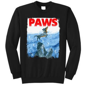 Paws Paw Dachshund Dog Retro Sweatshirt