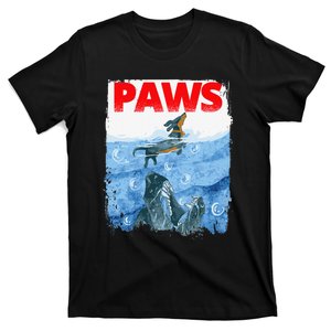 Paws Paw Dachshund Dog Retro T-Shirt