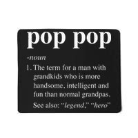 Pop Pop Definition Funny Poppop Dictionary Mousepad
