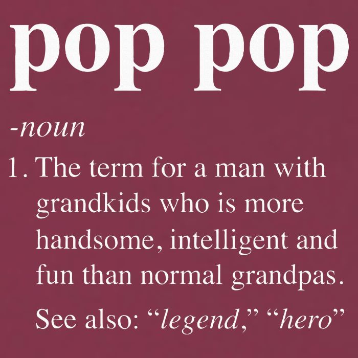 Pop Pop Definition Funny Poppop Dictionary 16oz Travel Tumbler
