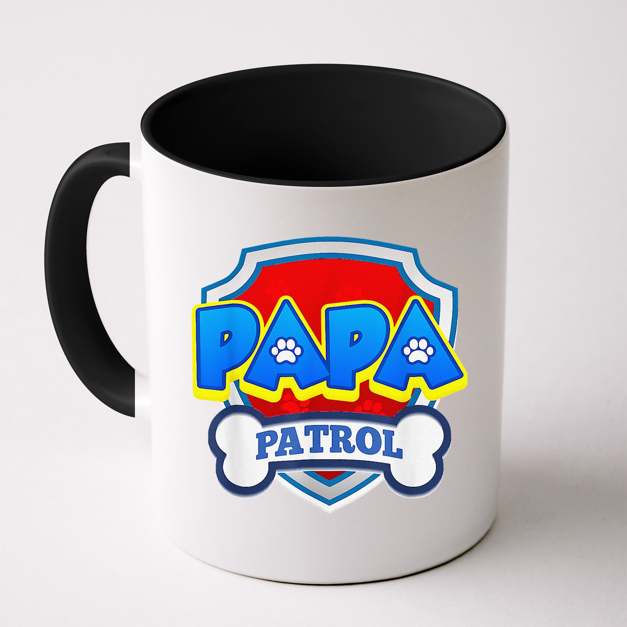 Papa Patrol Dog Funny Gift Birthday Party Mug