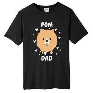 Pom Pomeranian Dad Papa Daddy Pa Father For Father’s Day Tall Fusion ChromaSoft Performance T-Shirt