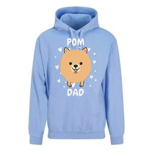 Pom Pomeranian Dad Papa Daddy Pa Father For Father’s Day Unisex Surf Hoodie