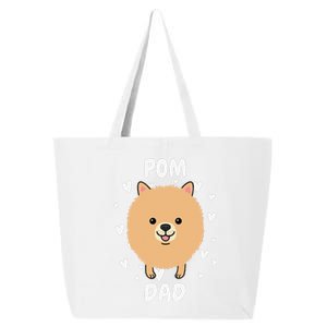 Pom Pomeranian Dad Papa Daddy Pa Father For Father’s Day 25L Jumbo Tote