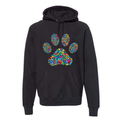 Paw Paw Dog Dot Day International Dot Day Polka Dot Gift Premium Hoodie