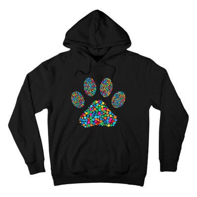 Paw Paw Dog Dot Day International Dot Day Polka Dot Gift Tall Hoodie