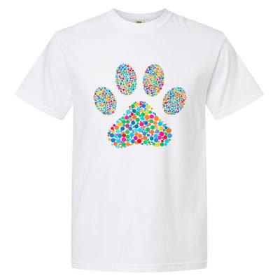 Paw Paw Dog Dot Day International Dot Day Polka Dot Gift Garment-Dyed Heavyweight T-Shirt