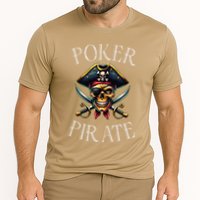 Poker Pirate Design Poker Funnyfunny Poker Player Cooling Performance Crew T-Shirt