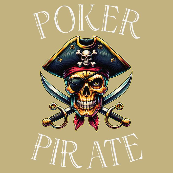 Poker Pirate Design Poker Funnyfunny Poker Player Cooling Performance Crew T-Shirt