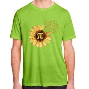 Pi Pi Day Sunflower Attire Math Funny Gift Adult ChromaSoft Performance T-Shirt