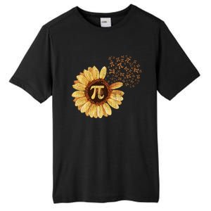 Pi Pi Day Sunflower Attire Math Funny Gift Tall Fusion ChromaSoft Performance T-Shirt