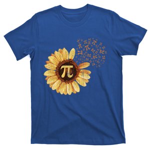 Pi Pi Day Sunflower Attire Math Funny Gift T-Shirt