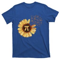 Pi Pi Day Sunflower Attire Math Funny Gift T-Shirt