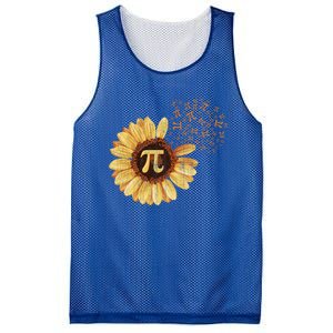 Pi Pi Day Sunflower Attire Math Funny Gift Mesh Reversible Basketball Jersey Tank