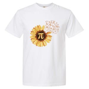 Pi Pi Day Sunflower Attire Math Funny Gift Garment-Dyed Heavyweight T-Shirt