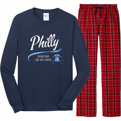 Philadelphia Philly Dancing On My Own Philadelphia Baseball Long Sleeve Pajama Set