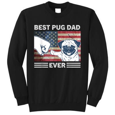 Proud Pug Dad: Celebrating The 4th Of July With Man's Best Friend Sweatshirt