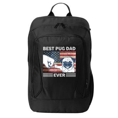 Proud Pug Dad: Celebrating The 4th Of July With Man's Best Friend City Backpack