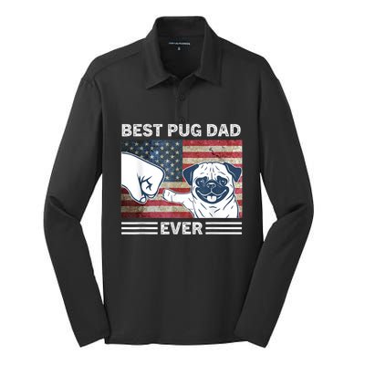 Proud Pug Dad: Celebrating The 4th Of July With Man's Best Friend Silk Touch Performance Long Sleeve Polo