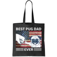 Proud Pug Dad: Celebrating The 4th Of July With Man's Best Friend Tote Bag