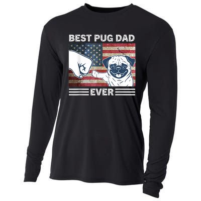 Proud Pug Dad: Celebrating The 4th Of July With Man's Best Friend Cooling Performance Long Sleeve Crew