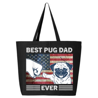 Proud Pug Dad: Celebrating The 4th Of July With Man's Best Friend 25L Jumbo Tote