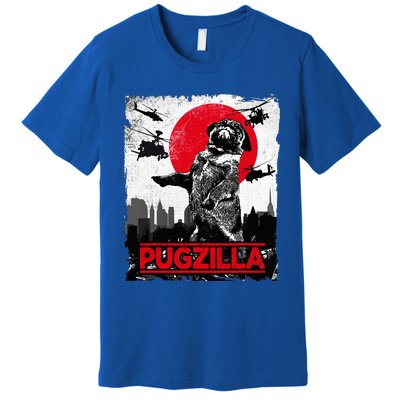 Pugzilla Pug Dog Premium T-Shirt