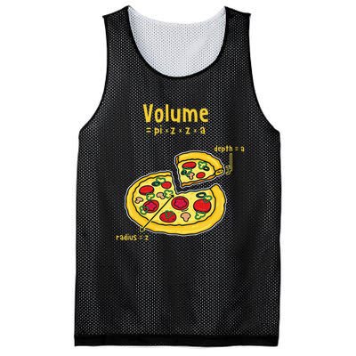 Pizza Pi Day Funny Math Food 3.14 Pizza Pie Mesh Reversible Basketball Jersey Tank