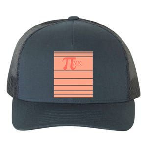 Pink Pi Day 3 14 Number Symbol Math Science Nerd Geek Gift Cool Gift Yupoong Adult 5-Panel Trucker Hat