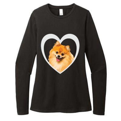 Pomeranian Pomeranian Dog Pomeranian Womens CVC Long Sleeve Shirt