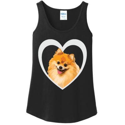 Pomeranian Pomeranian Dog Pomeranian Ladies Essential Tank